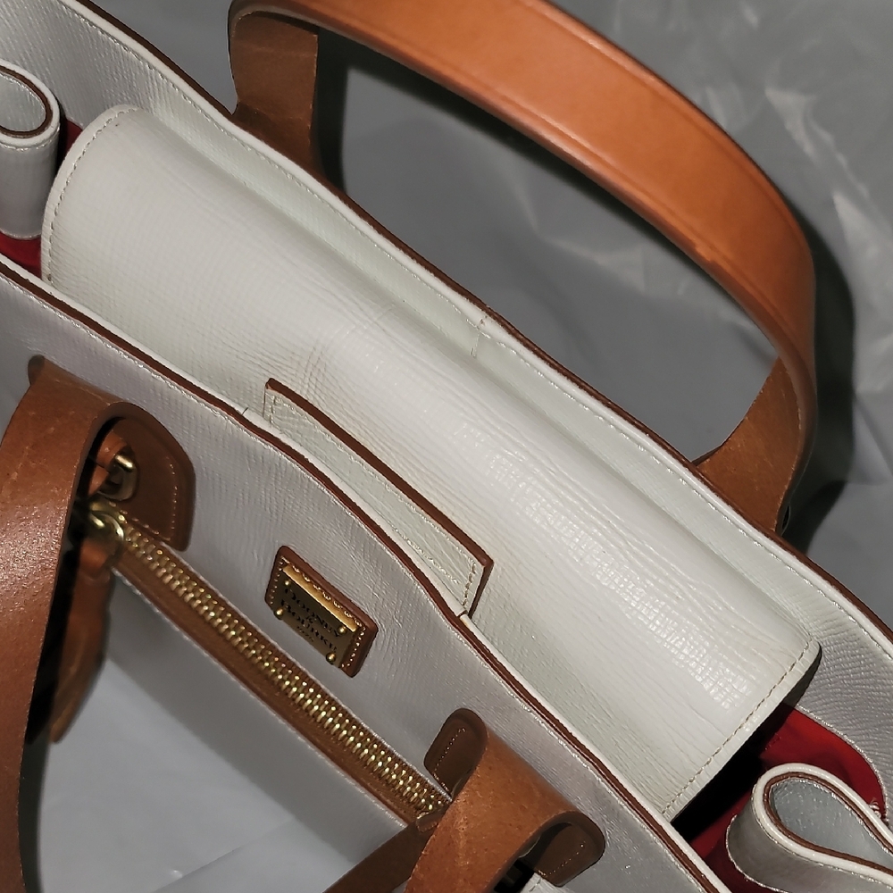 Dooney & Bourke Leather Tote Bag - Picture 10 of 14